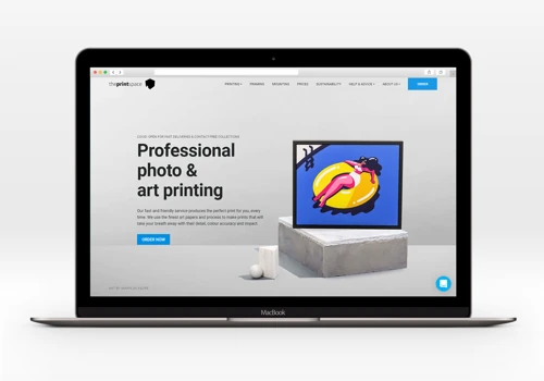 WordPress website for Theprintspace