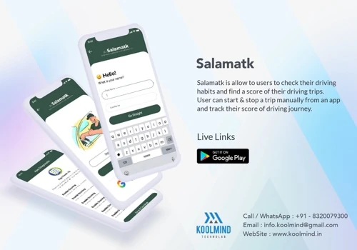SALAMATK - SAFETY SCORE APP FOR DRIVERS