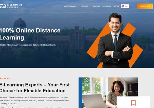 E-learning Platform Website Development