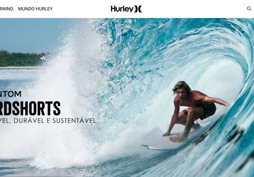 Loja online da Hurley Brasil