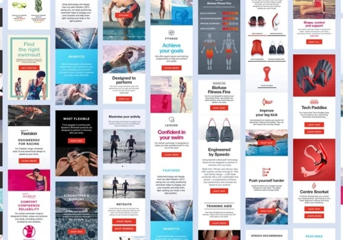 Speedo - Website design