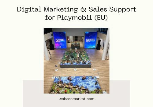 Digital Marketing & Sales Support for Playmobil