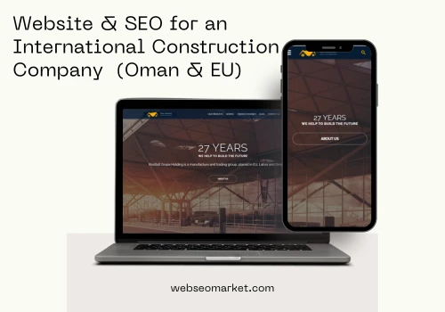Website & SEO for an International Construction Co