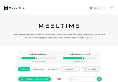 Aggregator for Restaurant Menus in Czech Republic