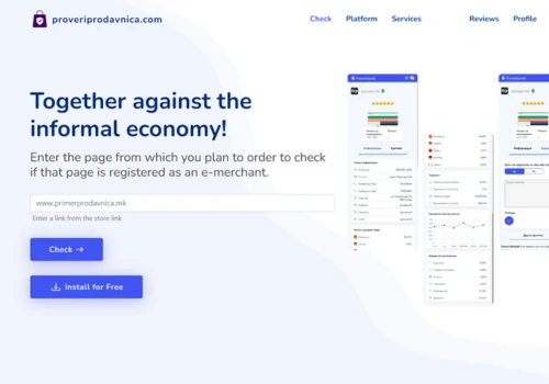 Web Solution Against the Gray Economy