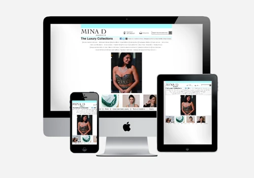 Mina D Jewelry | e-commerce consulting
