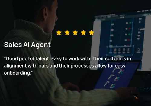 Staffing for Sales AI Agent Application