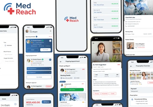 MedReach — Telehealth platform (Android, iOS, Web)
