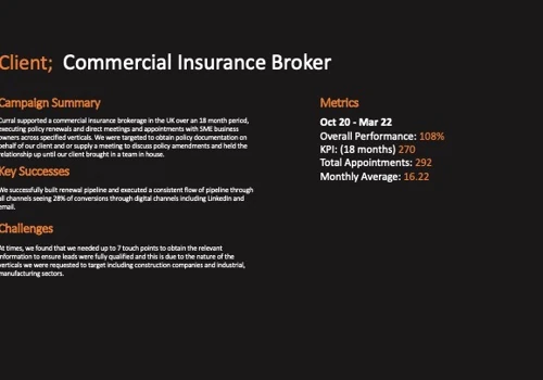 Commercial Insurance Broker