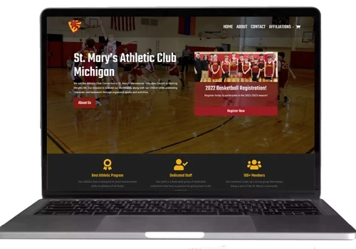 Athletic Club Website