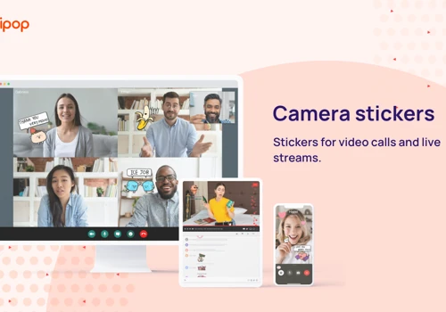 Camera stickers