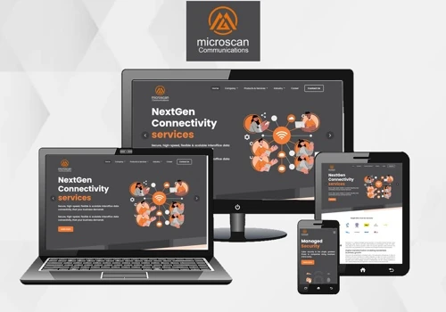 Micro Scan Website Design