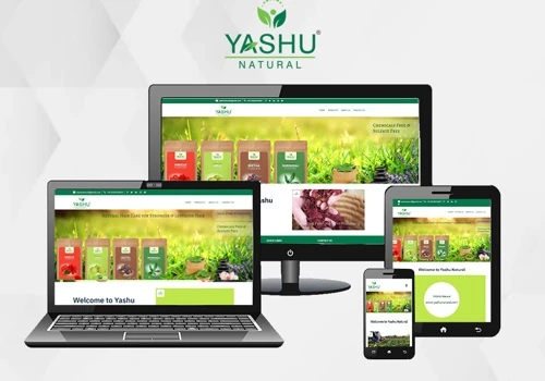 Yashu Natural Website Development
