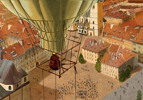 First Balloon Flight in Lviv
