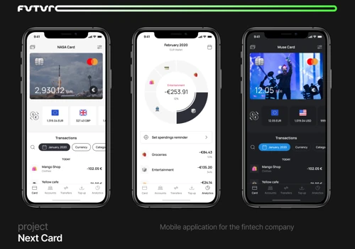 Mobile App for Fintech company