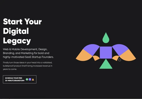 Website copy + brand positioning + creative dir.