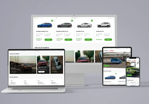 Škoda Auto dealers - Kentico enterprise solution