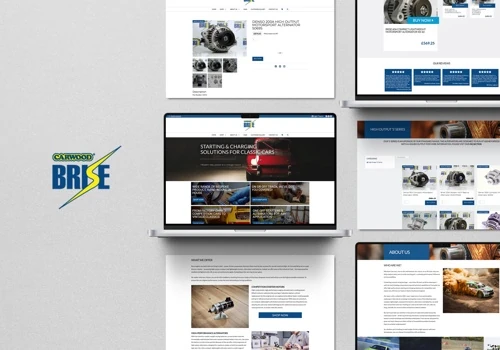 Carwood Brise; eCommerce Car Part Specialist Site