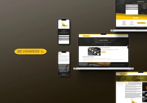 Ceandess eCommerce Website; Fuel Cap Manufacturers