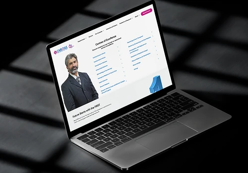 Website for Caritas Developed using Django CMS