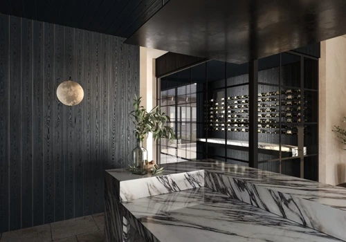 Burt Residence Interior Design Rendering