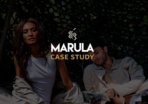 Marula Gin Webshop Development & Marketing