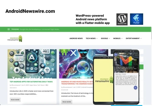 AndroidNewswire - Ultimate Source for Android