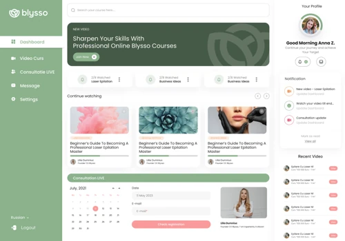 Blysso -  Beauty Service Platform & Learning