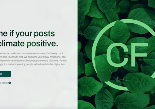 Carbon Fingerprint: Website Design + Development
