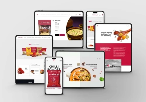 Satvam - Brand Website and Ecommerce Website