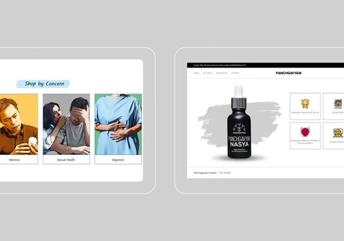 Panchgavyam - Ecommerce Website