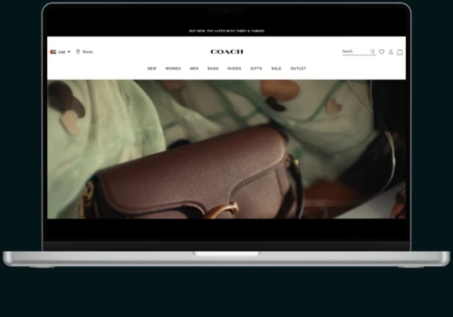 Coach Middle East Digital Commerce Experience