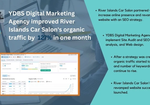 RICarSalon Improved Traffic w/ SEO and Web Design