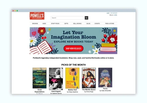 Powell's Books | Additional $1m Annual Online Sale