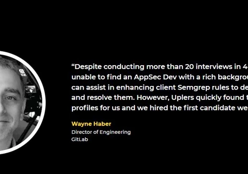 Gitlab hired Sr. Security Engineer in just 15 days