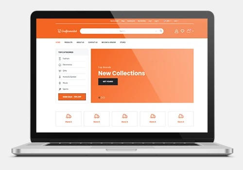 Multi-Vendor eCommerce Development.