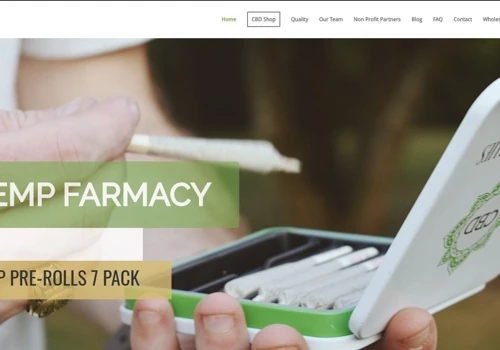 Web Design For CBD Company