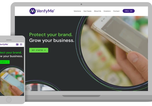 VerifyMe Web Design + Development