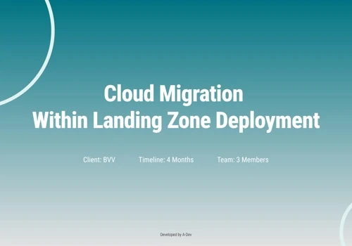 Cloud Migration Within Landing Zone Deployment