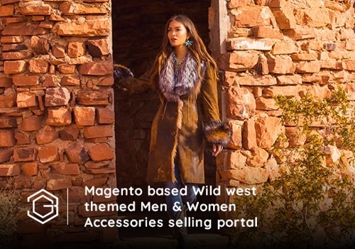 Magento based Wild west themed Men & Women Accessories selling portal