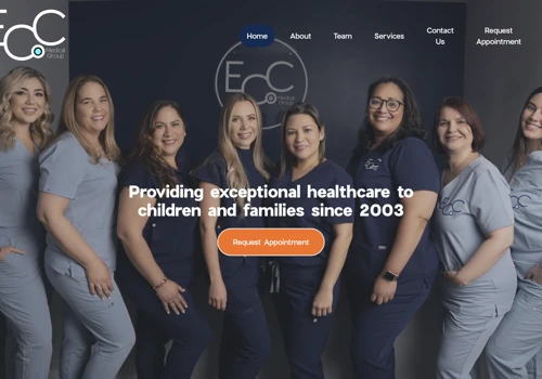 Website Redesign for ECC Medical Group