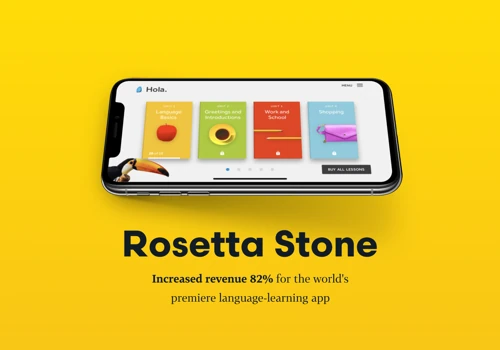 Redesigned App for language service app
