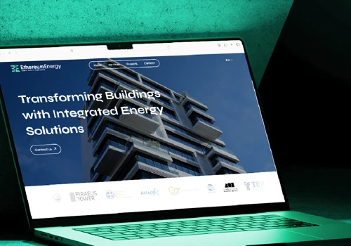 Website Design & Development for Energy Company