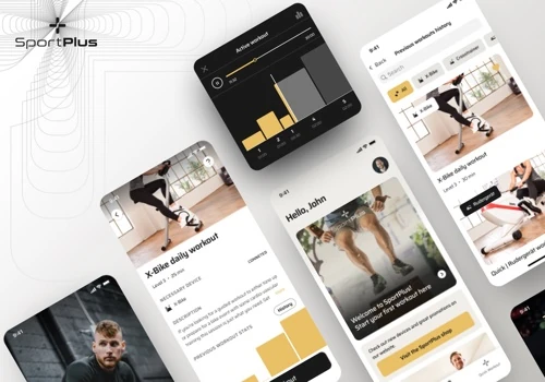 Mobile app for SportPlus