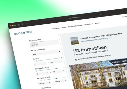 Accentro Real Estate Portal
