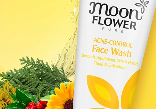 Creating a compelling brand story for a new homeopathy personal care brand. Moon Flower