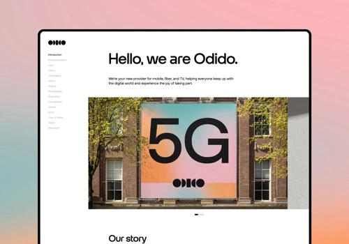 Brand portal Odido