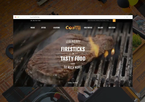 Accelerating the online presence of a Restaurant Chain