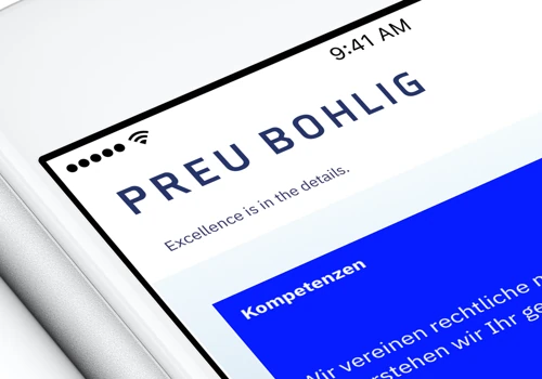 Rebranding The Law Firm Preu Bohlig