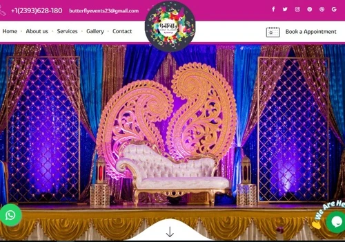 Butterfly Event Planner
